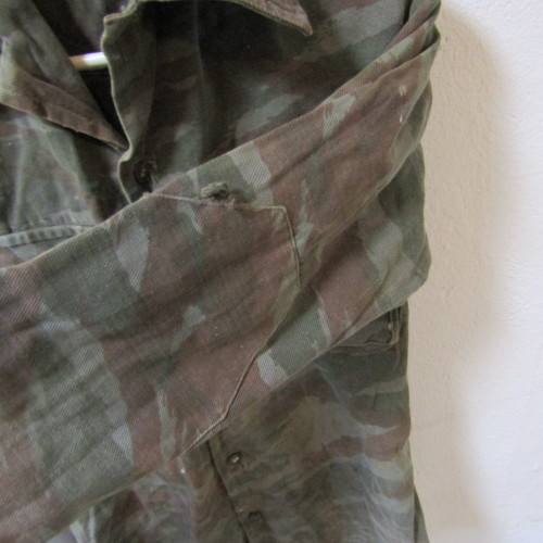 Angola Border War FAPLA camo jacket - well used - size S