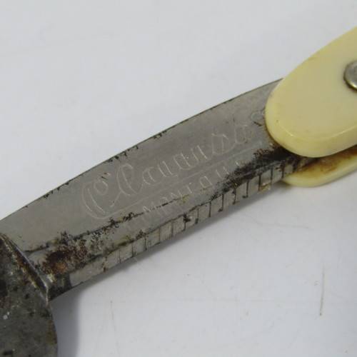 Vintage Clauss straight razor