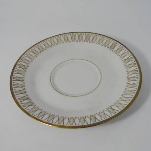 Vintage Karlskrona Sweden porcelain cup & saucer