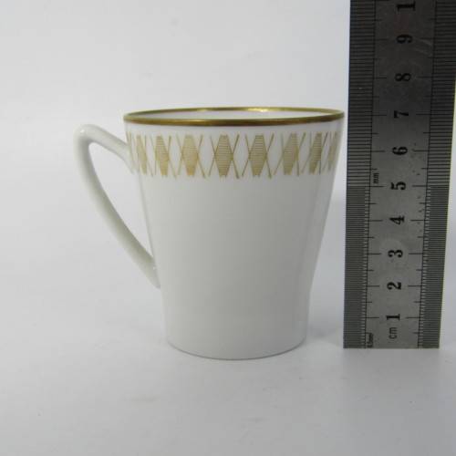 Vintage Karlskrona Sweden porcelain cup & saucer