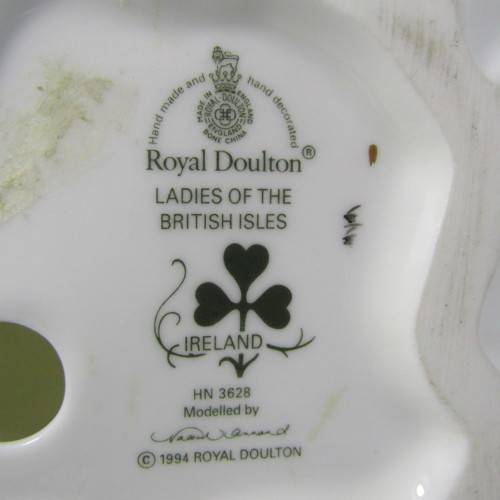 Royal Doulton Ladies of the British Isles Ireland figurine HN3628