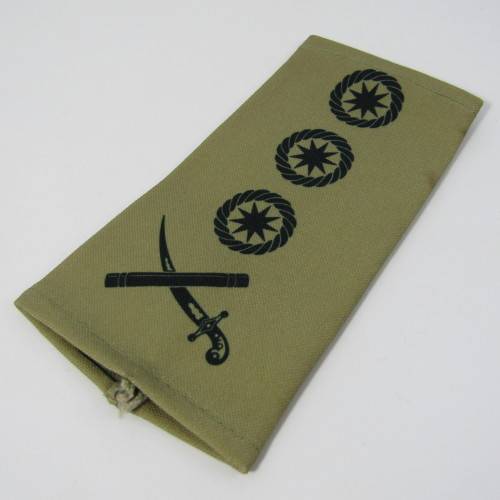 South African Homelands Transkei Defence Force Generals rank epaulettes