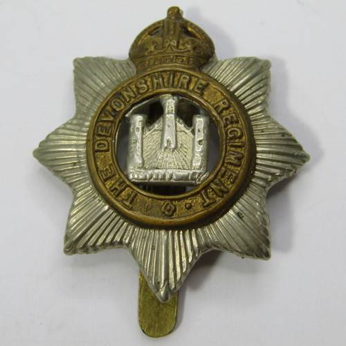 The Devonshire Regiment cap badge