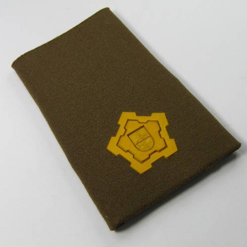 SA Army Major rank epaulette - shortened
