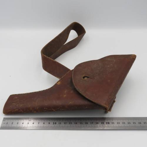 Old Military leather gun holster