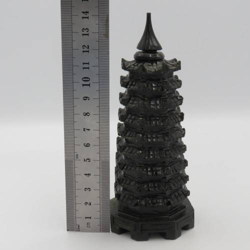 Vintage Jade stone carving of Chinese Immortals of wisdom