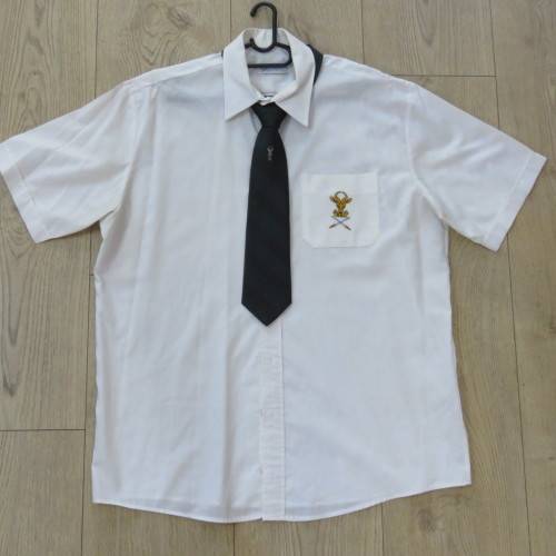 SA Infantry veteran uniform with shirt, tie, jacket and badges (Total back length - 82 cm)