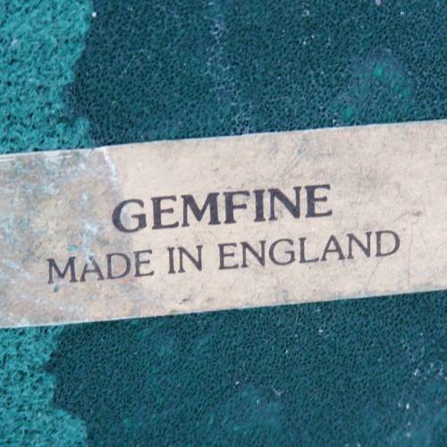 Vintage brass paraffin lamp with funnel and glass shade ( Height - 46 cm)