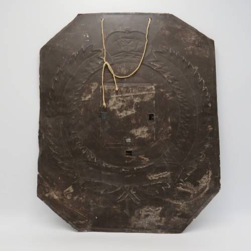 Vintage South Africa Engineers corps metal plate - no center