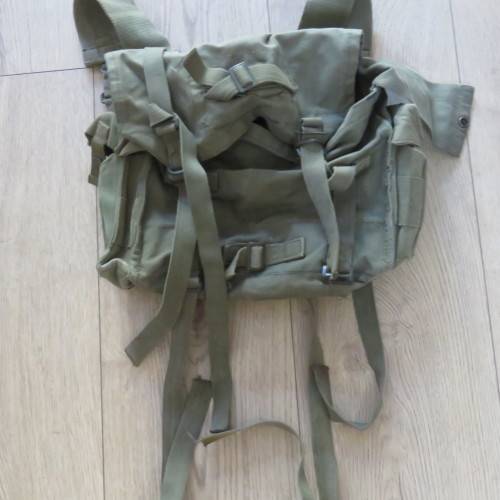 SA Army webbing grootsak back pack