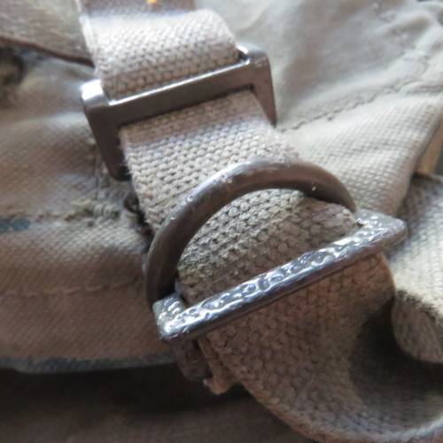 SA Army webbing grootsak back pack