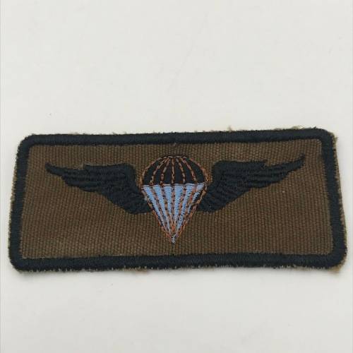 SWA Paratrooper basic wing cloth badge