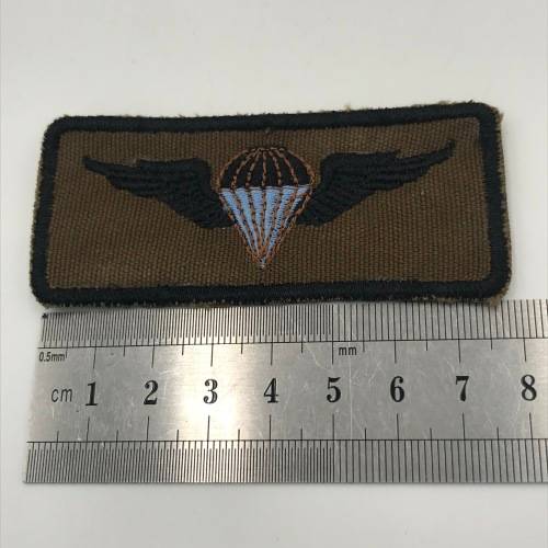 SWA Paratrooper basic wing cloth badge