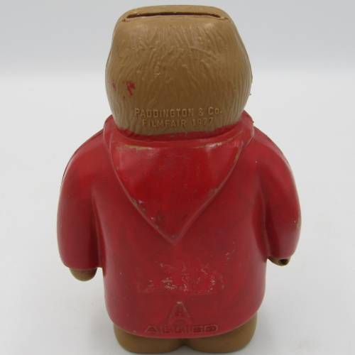 Vintage Allied bank money box - Paddington Bear - some parts missing