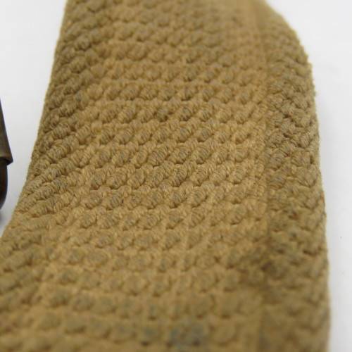 SADF Khaki webbing rifle sling - Length 110cm