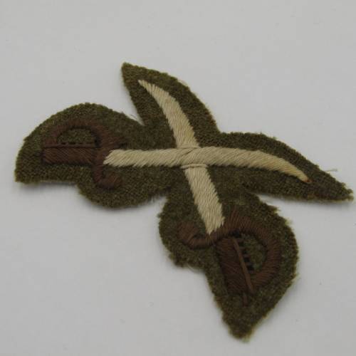 Brittish PT Instructor cloth badge
