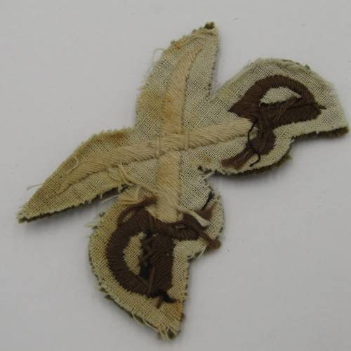 Brittish PT Instructor cloth badge