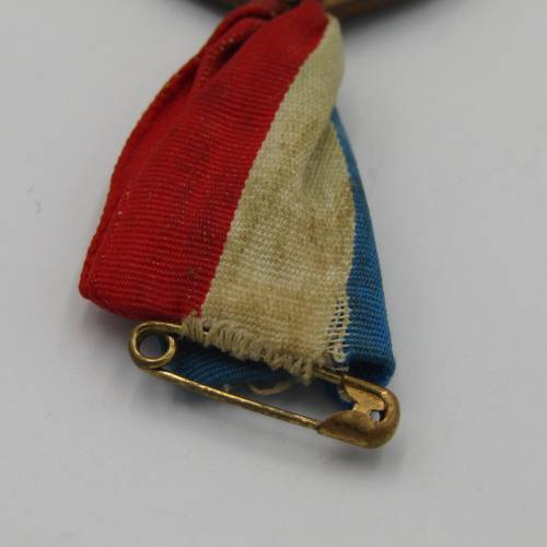 Antique Union of South Africa medallion with ribbon