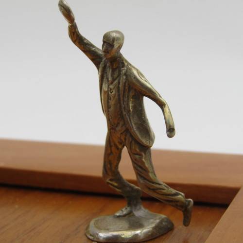 Silver Wright Brothers Aeroplane Replica - Model #583/1000