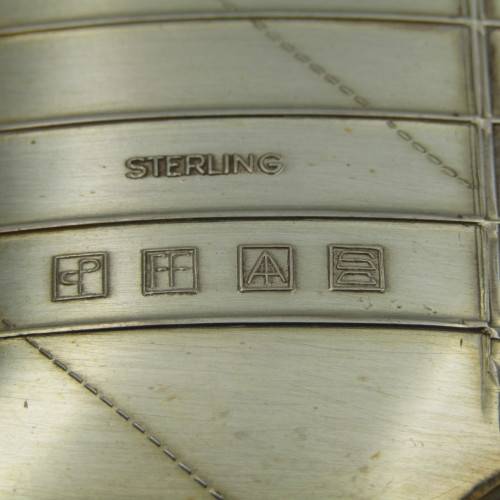 Silver Wright Brothers Aeroplane Replica - Model #583/1000