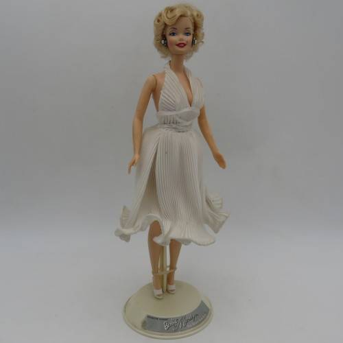 Barbie as Marilyn Monroe limited edition doll with stand