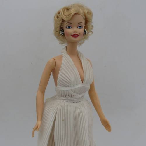 Barbie as Marilyn Monroe limited edition doll with stand