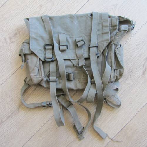SADF webbing grootsak backpack