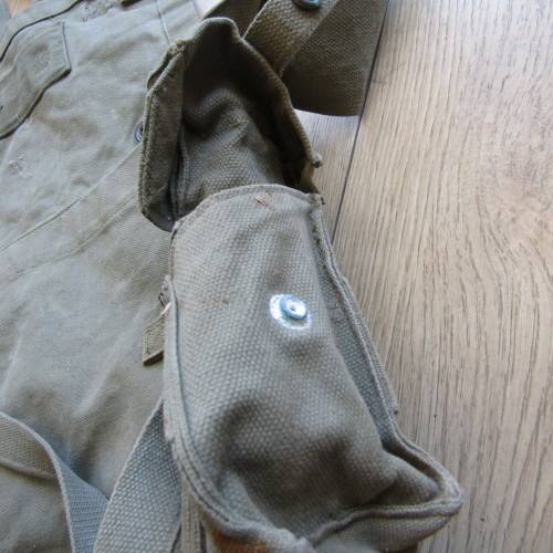 SADF webbing grootsak backpack