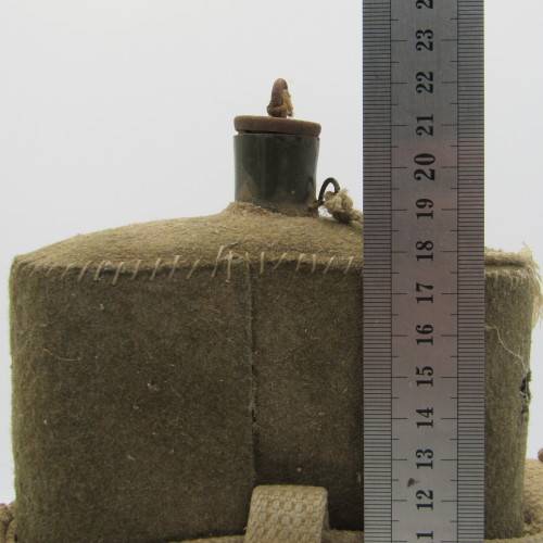 WW2 SA Union Defence Force water bottle with shoulder strap