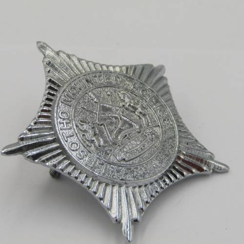 Lesotho Mounted Police cap badge