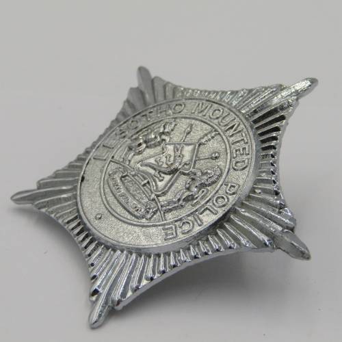 Lesotho Mounted Police cap badge