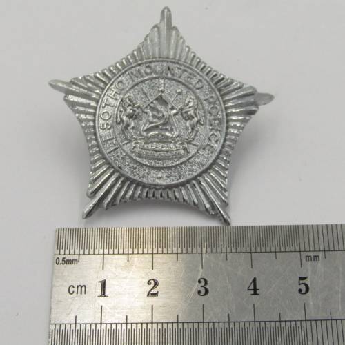 Lesotho Mounted Police cap badge