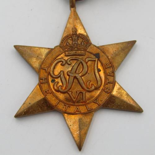 WW2 The Italy Star medal - unnamed version
