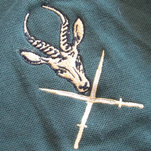 SA Army Infantry school Veterans golf shirt