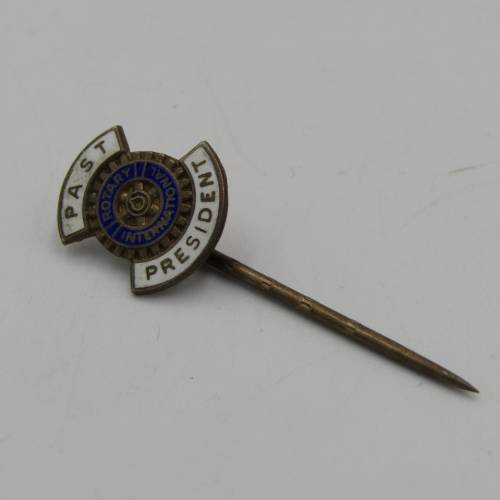 Lot of Rotary International items that belonged to Peter J Fletcher - including some silver pins