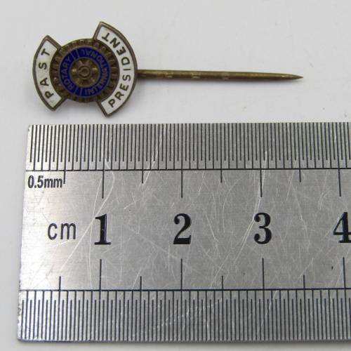 Lot of Rotary International items that belonged to Peter J Fletcher - including some silver pins