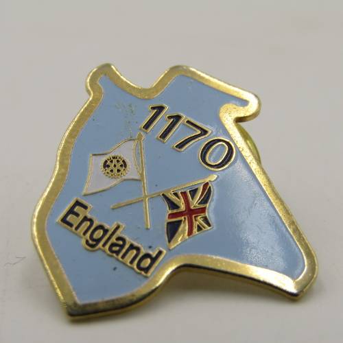 Lot of Rotary International items that belonged to Peter J Fletcher - including some silver pins