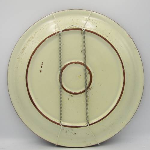 Vintage large pottery display plate