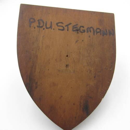 SADF 71 Motorised Brigade plaque with soldier - loose at ankles