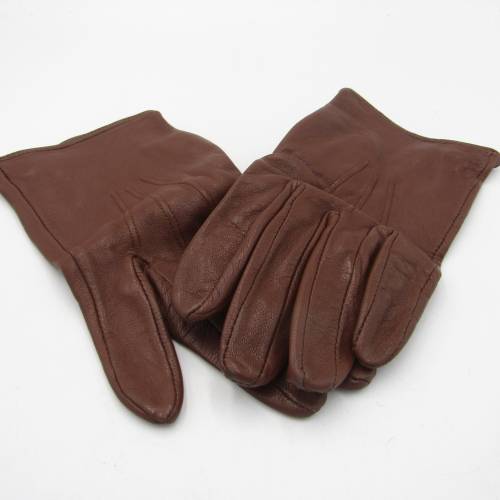 Pair of Leather SADF officer gloves - Size 7 1/2