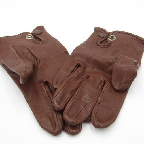 Pair of Leather SADF officer gloves - Size 7 1/2
