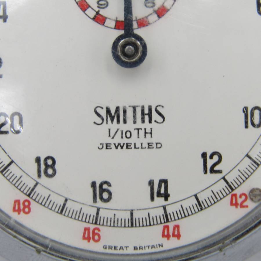 Vintage Smiths 60 minutes 1/10th second stopwatch in original box