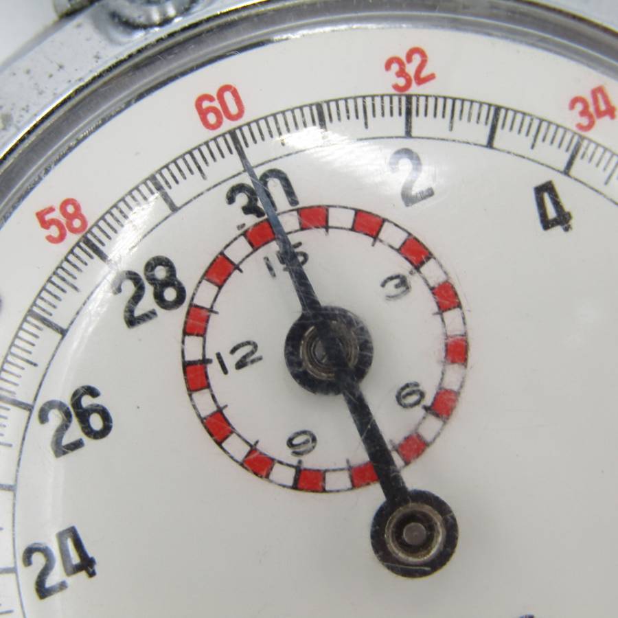 Vintage Smiths 60 minutes 1/10th second stopwatch in original box