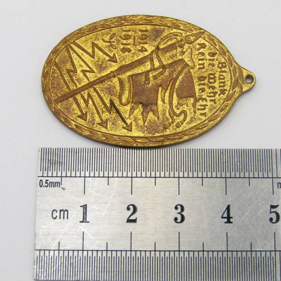German WW1 1914 - 1918 Kyffhäuser War Veterans Commemorative medal
