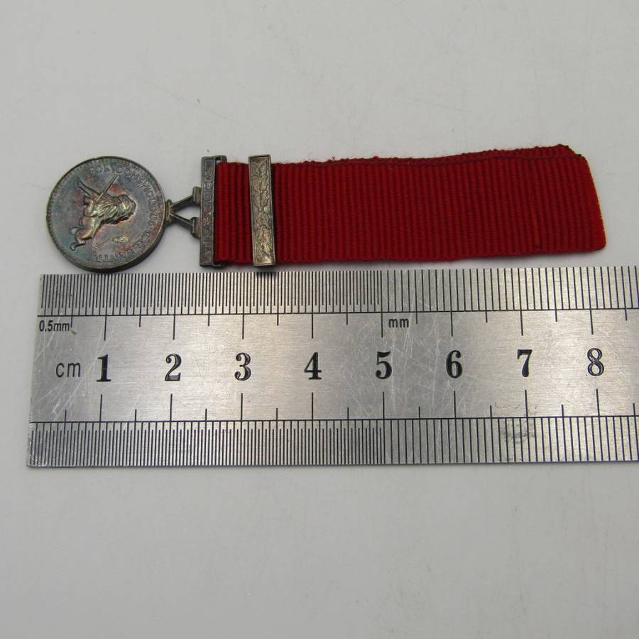 Rhodesia Conspicuous Gallantry decoration miniature medal - Livingston mint issue