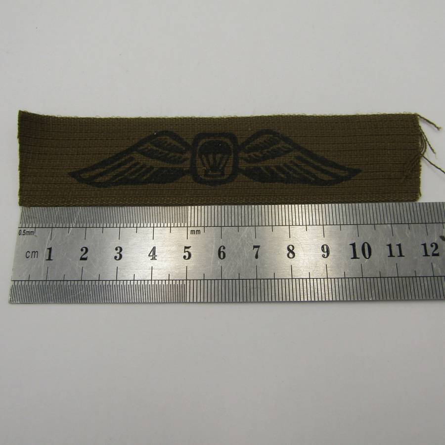 SA Army Parachute Instructor cloth wing