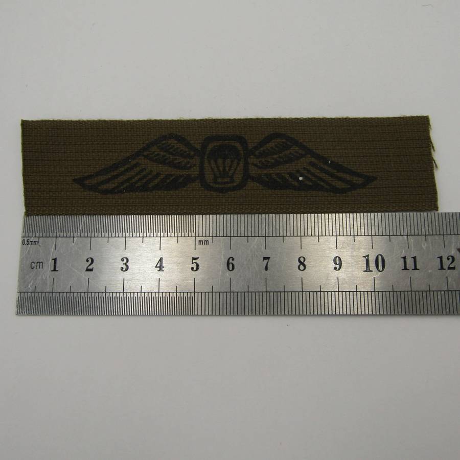 SA Army Parachute Instructor cloth wing