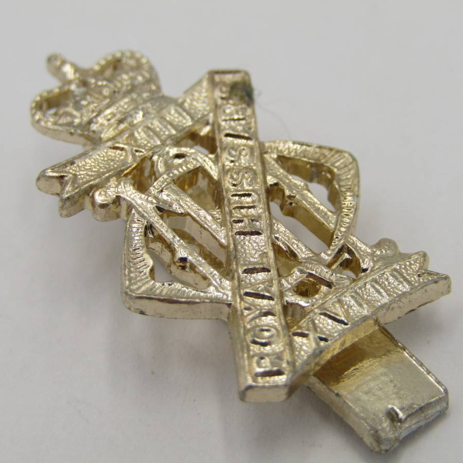 13th / 18th Royal Hussars Staybrite cap badge