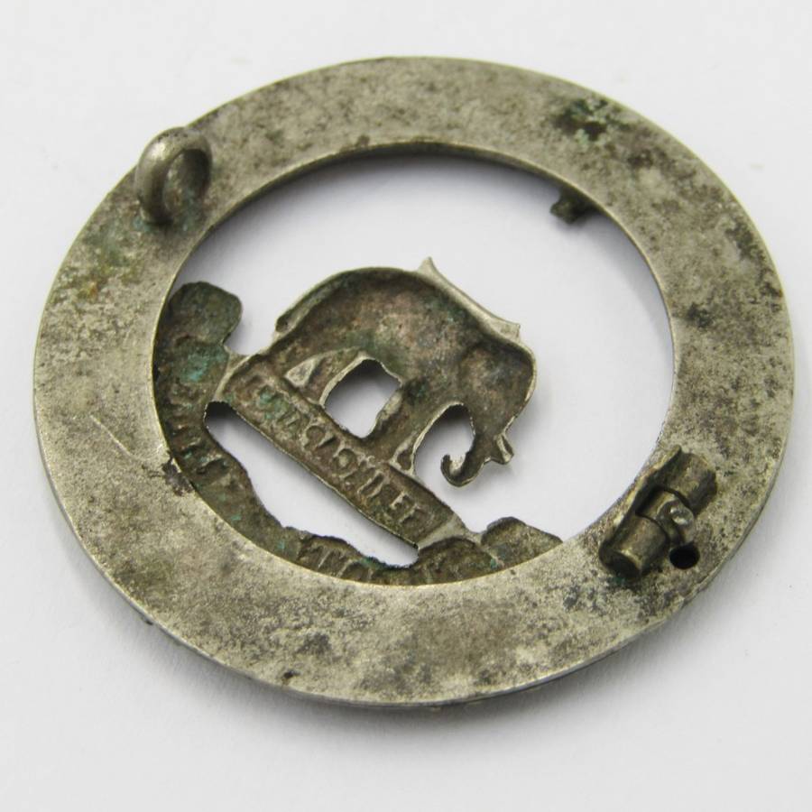 Royal Army The Connaught Rangers sweetheart badge - no pin