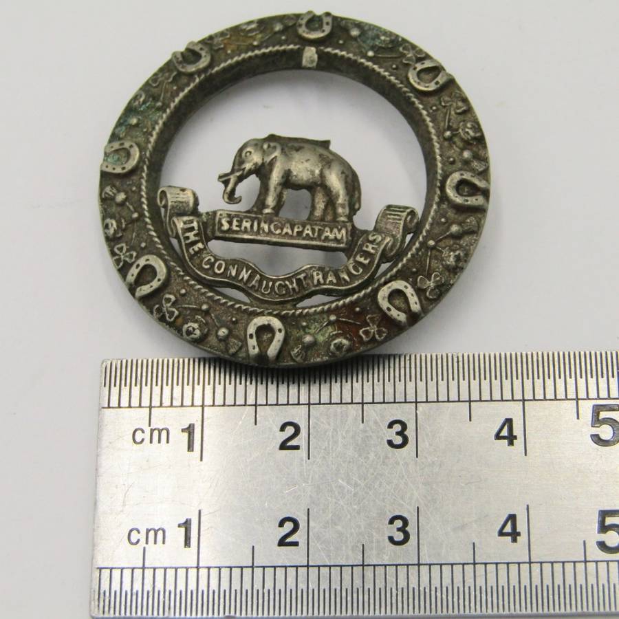 Royal Army The Connaught Rangers sweetheart badge - no pin